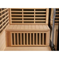 Parnú kabína s infra saunou AquaLuxus model A-903-G čierna vľavo 220x120x223