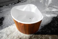 Rohová ochladzovacia kaďa ICE Corner 130, 130x110