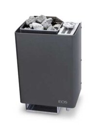 EOS Bi-O Mini 3kW saunová pec, antracitovým perleťovým práškovým náterom