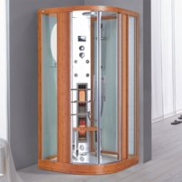 Parný sprchový box + infračervená kabína D18, 100x100x215cm