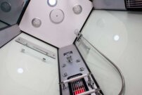 Parný sprchový box + infračervená kabína D81, 100x100x215m