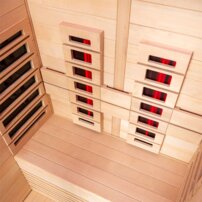 AWT infrasauna E1250D-IR Hemlock 120x100