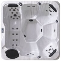AWT outdoor hot tub IN-801 eco Sterling Silver 200x200 gray