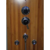 Parný sprchový box + infračervená kabína D12, 100x100x215cm