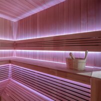 AWT THE CUBE X4 Hemlock, EOS Cubo 9KW exteriérová sauna 235x235