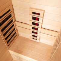 AWT infrasauna E1250E-IR Hemlock 100x100