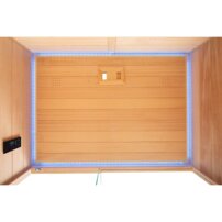 AWT infrasauna E1250B-IR Hemlock , pec Harvia TheWall 6kW, 180x110