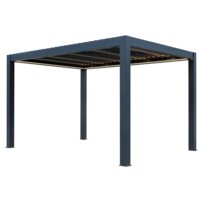 AWT pergola P8-3B/ extrem, 300x400x250, antzracit, elektrický pohon