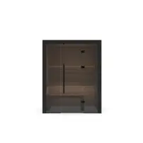 Hekla Traditional 160 Nero, fínska sauna 160 × 120 x 210