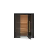 Hekla Traditional 160 Nero, fínska sauna 160 × 120 x 210