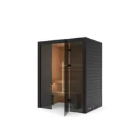 Hekla Traditional 160 Nero, fínska sauna 160 × 120 x 210