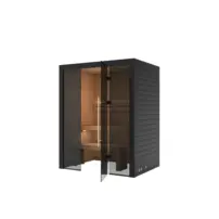 Hekla Traditional 160 Nero, fínska sauna 160 × 120 x 210