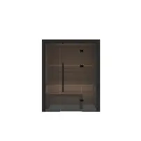 Hekla Traditional 160 Nero, fínska sauna 160 × 120 x 210