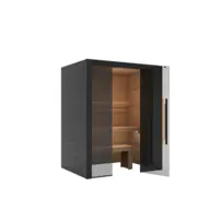 Hekla Traditional 160 Nero, fínska sauna 160 × 120 x 210