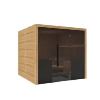 Hekla Traditional 210 Scandi (Natur) fínska sauna 210 × 160 × 210