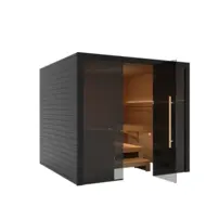 Hekla Traditional 210 Nero, fínska sauna 210 × 160 × 210