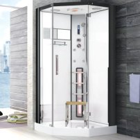 Parný sprchový box + infračervená kabína D88, 100x100x215cm