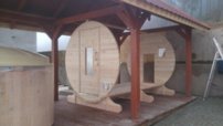 Barelová sudová sauna SO-2A