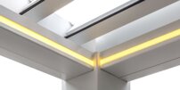 AWT pergola P8-3A/ extrem, 300x300x250, antzracit, elektrický pohon
