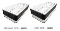 Polozapustený swimspa Mirna, Nautilius, dostupné dĺžky od 440-800cm