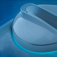 Mirna  80 Deep plavecký bazén s protiprúdom, 799 x 235 x 154 cm