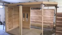 Kombinovaná sauna  3500x1550x2100