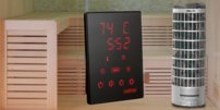 Sauna AWT E1811A, 180x180, Borovica, 9kW Harvia Cilindro