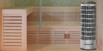 Sauna AWT E1205B-IR, 202x198,  Topoľ/Osika, Harvia 9kW Cilindro