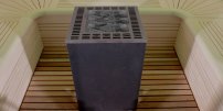 Sauna AWT E1241A, 220x170, Céder EOS 9kW Cubo