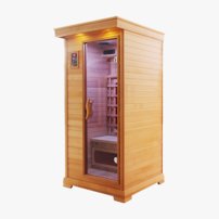 Solo Prima Hemlock Tiefe, 93 x 107 x 194 cm - infrasauna