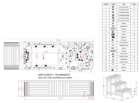 Swim Spa 580/III, 580x230x135