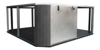 AWT outdoor hot tub IN-801 eco Sterling Silver 200x200 gray
