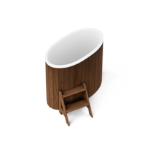 Oválna ochladzovacia kaďa Štandard 68, 130x68x110