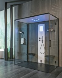 Exkluzívne parné generátory - zabudovateľné do steny parnej sauny