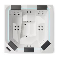 Treesse Superquarz exteriérová vírivka, 220 x 220 x 90 cm