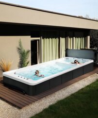 Polozapustený swimspa Mirna, Nautilius, dostupné dĺžky od 440-800cm