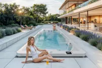 Nautilus 6, plavecký bazén s protiprúdom, 591 x 235 x 152