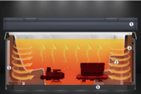 Mirna  80 Deep plavecký bazén s protiprúdom, 799 x 235 x 154 cm