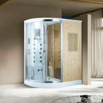 kombinovaná sauna parná a finska