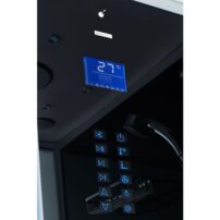 Aqualine WS132 S6 vysoká vanička čierna - pravá