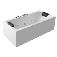AWT GE109TSL 170x80 vľavo, hydromasážna vaňa