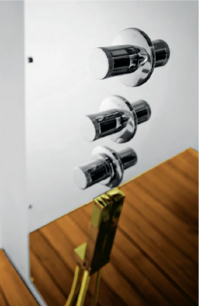 Parný sprchový panel Thermae WS - 701 zabudovateľný