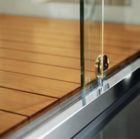 Parný sprchový panel Thermae WS - 701 zabudovateľný